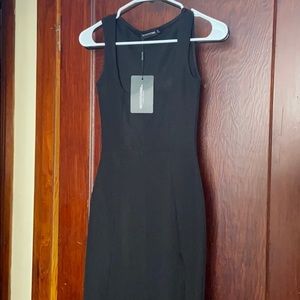 PrettyLittleThing Black Dress